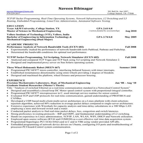 Naveen Resume