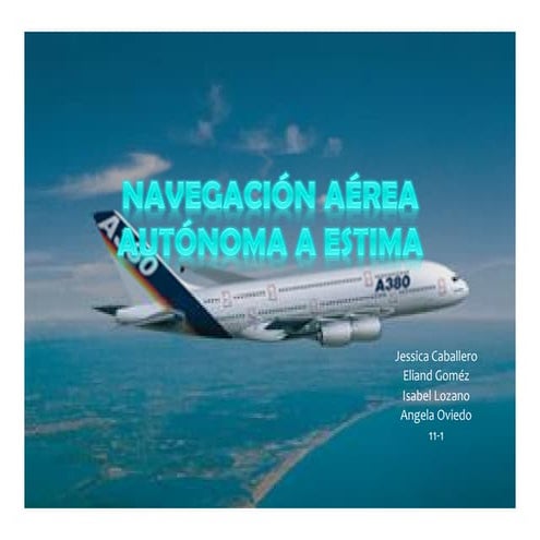 Navegación aérea auntónoma a estima