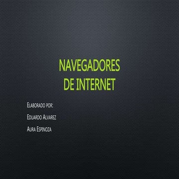Navegadores