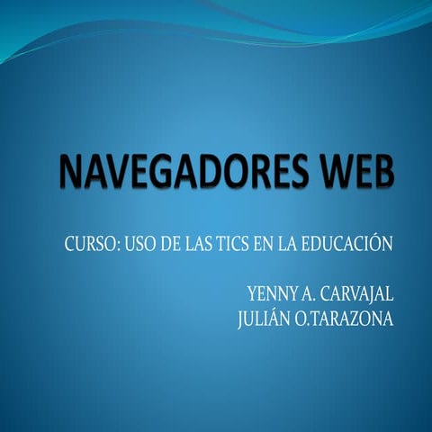 Navegadores web