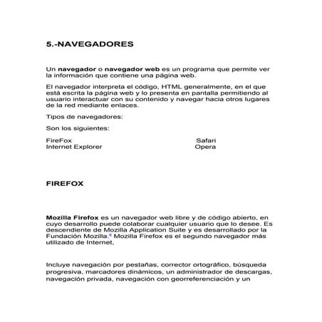 Navegadores 2