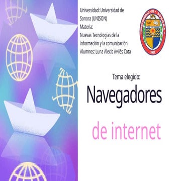 Navegadores del Internet - Información básica