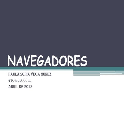 Navegadores