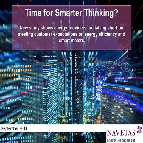 Navetas Energy Management: Time for smarter thinking 