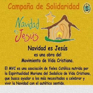 Navidad es Jesús :: Campaña de Soli...