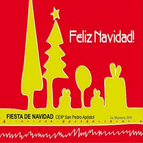 Fiesta de Navidad 2010. CEIP San Pedro Apóstol