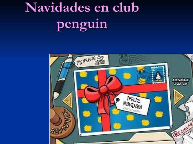 Navidades en club penguin