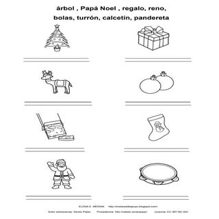 Navidad fichas