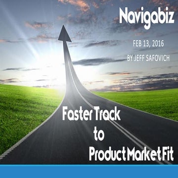 How to build a product that people want - Product Market Fit Methodology