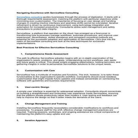 Navigating Excellence with ServiceNow Consulting.pdf