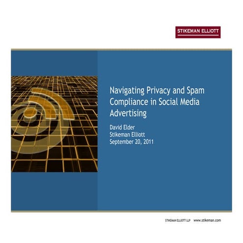Navigating Privacy And Spam Compliance In Social Media Advertising
