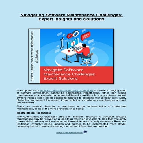 Navigating Software Maintenance Challenges-Expert Insights and Solutions.pdf
