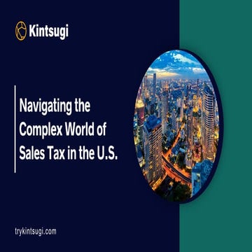 US Sales Tax Guide | PDF