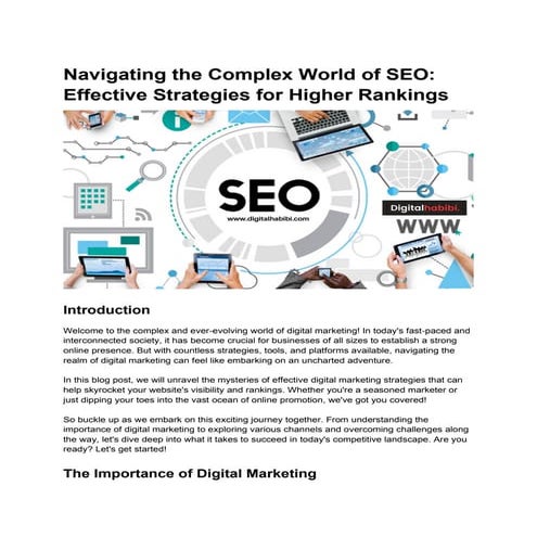 Navigating the Complex World of SEO Effective Strategies for Higher Rankings.pdf