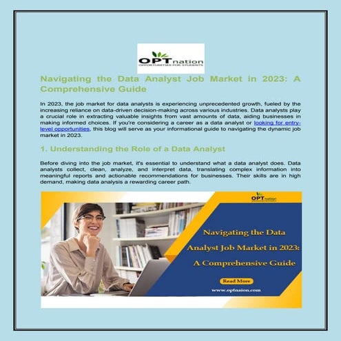 Navigating the Data Analyst Job Market in 2023- A Comprehensive Guide