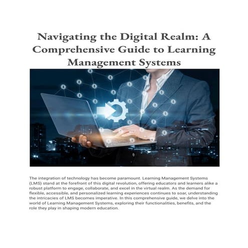 Navigating the Digital Realm_ A Comprehensive Guide to Learning Management Sy...