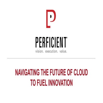 Navigating the Future of the Cloud to Fuel Innovation