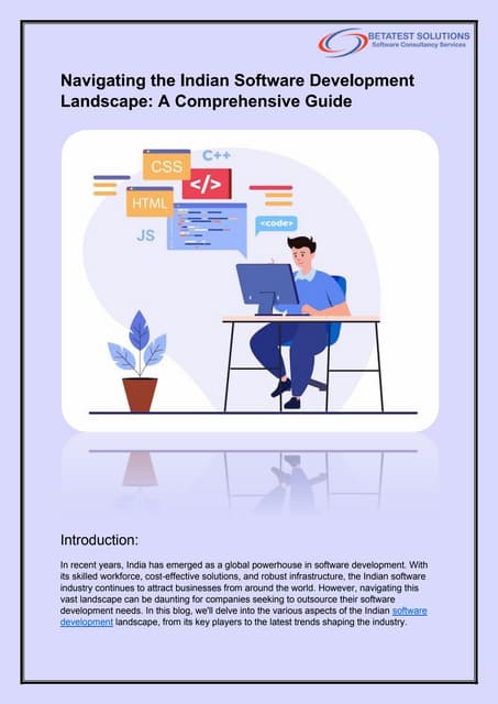 Web Development in India Transforming the Digital Landscape | PDF