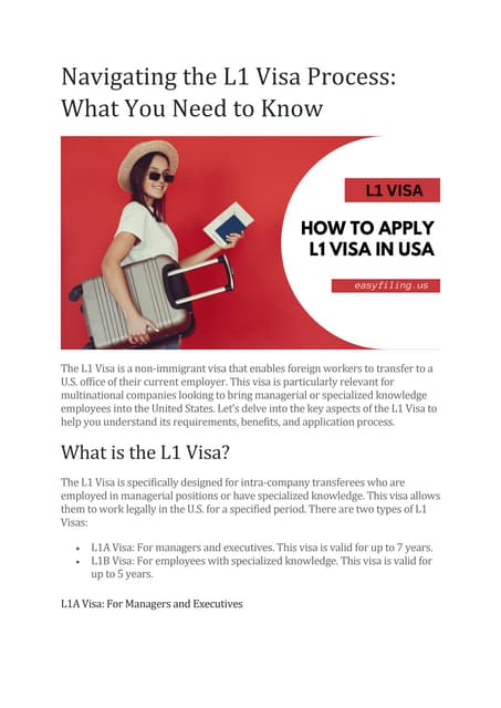 L1 Visa