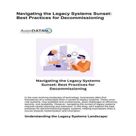 Rio Tinto Case study of Decommissioning SAP systems | PDF