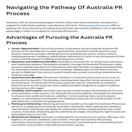 Complete Guide to Australia Work Visa for Indians – Eligibility ...
