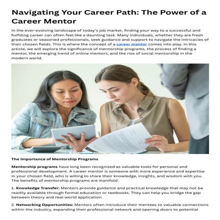 Navigating Your Career Path The Power of a Career Mentor.pdf