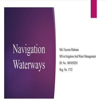 Navigation Waterways