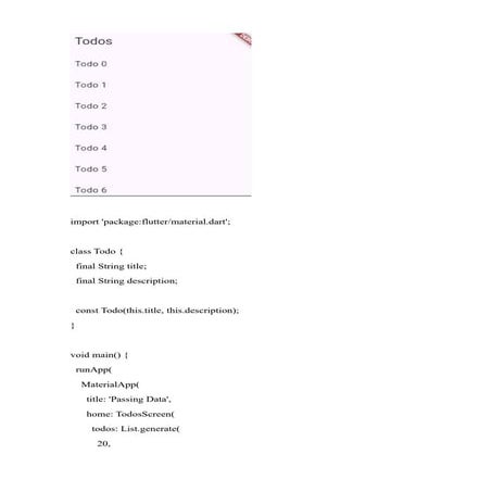 navigation trong lập trình ứng dụng di động flutter | PDF