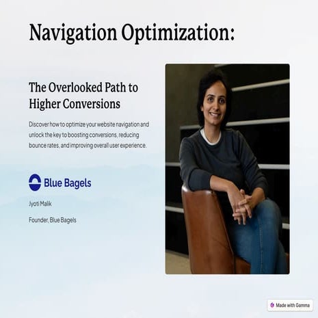 Navigation Optimization: The Overlooked Path to Higher Conversions