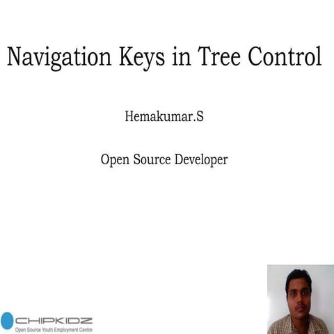 Navigation keys in tree controls