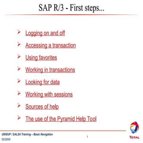 Navigation et introduction dans SAP EN.ppt