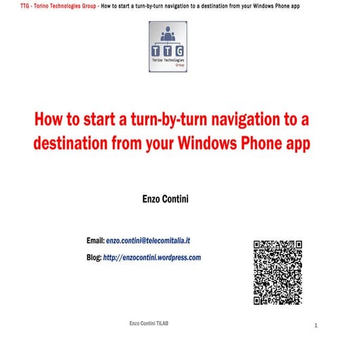 How to start a turn-by-turn navigation to a destination from your Windows Pho...