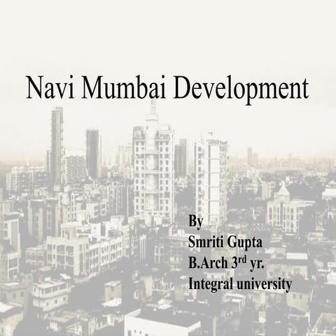 Navi mumbai development