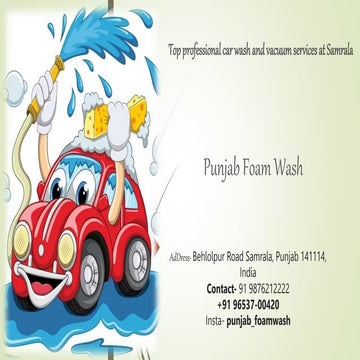 Top Best car wash  and  vacuum servicess