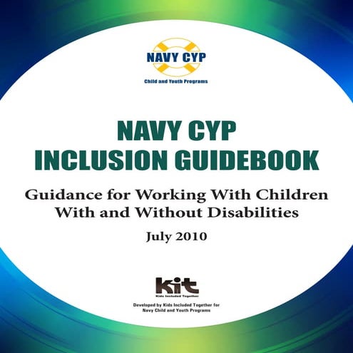 Navy CYP Inclusion Guidebook | PDF