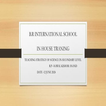 Teaching Strategy of Science in Secondary Level.pptx