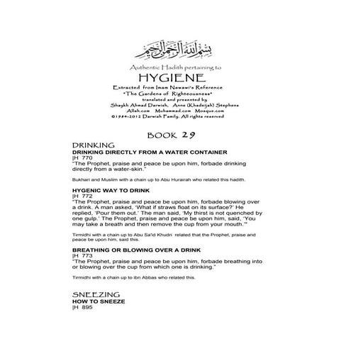 Nawawi 3--consumption-of-food-and-drink | DOC