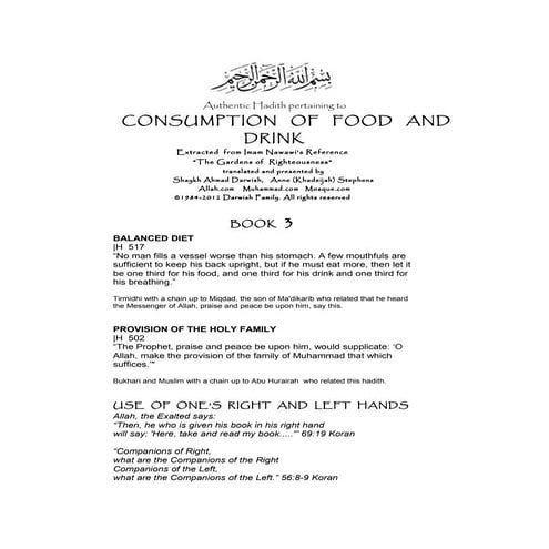 Nawawi 3--consumption-of-food-and-drink | DOC