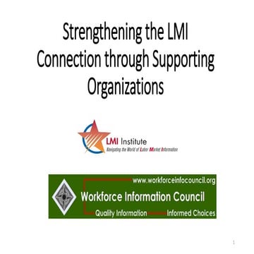 NAWB Strengthening LMI Connections