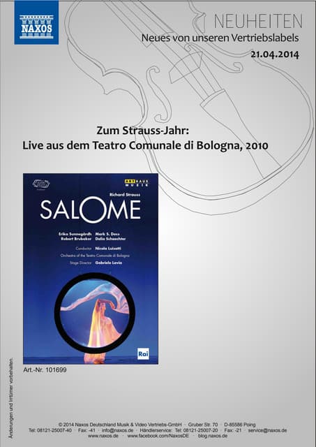 Blu-ray, DVD- und CD-Neuheiten Apri...