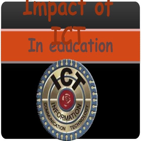 ICT related research topics in education | PPTX