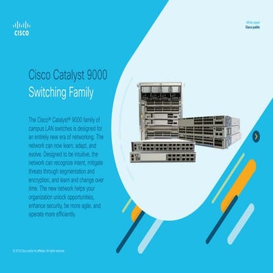 Cisco Catalyst 9000 Switching Family