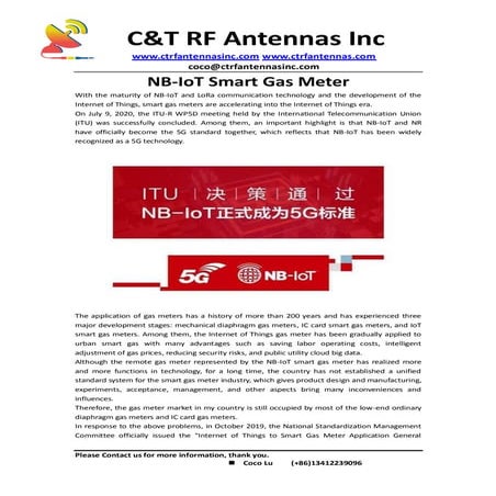 NB-IoT smart gas meter | PDF