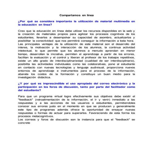 Tarea nº3 foro general