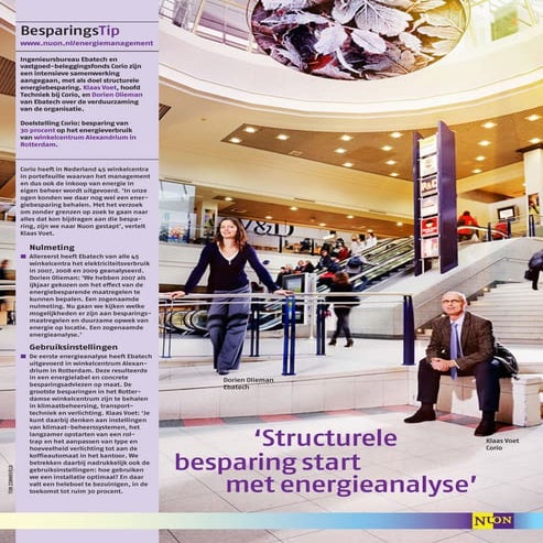 Ebatech & Power Quality at the Persgroep Printing Amsterdam (English) | PDF