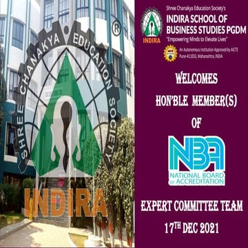 Comprehensive Overview of PGDM Program at Indira School of Business ...