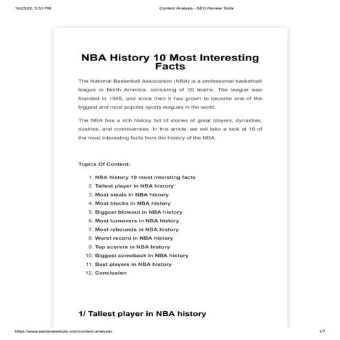 NBA History 10 Most Interesting Facts.pdf