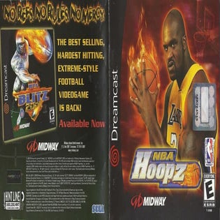 Nba hoopz manual ntsc dreamcast