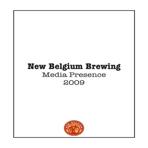 New Belgium Brewing 2009 Clipbook