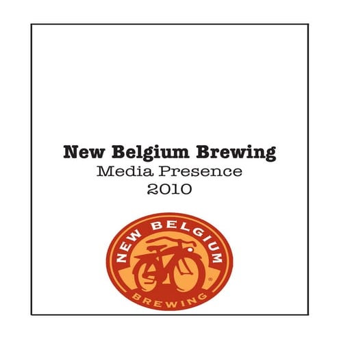 New Belgium Brewing 2010 Clipbook